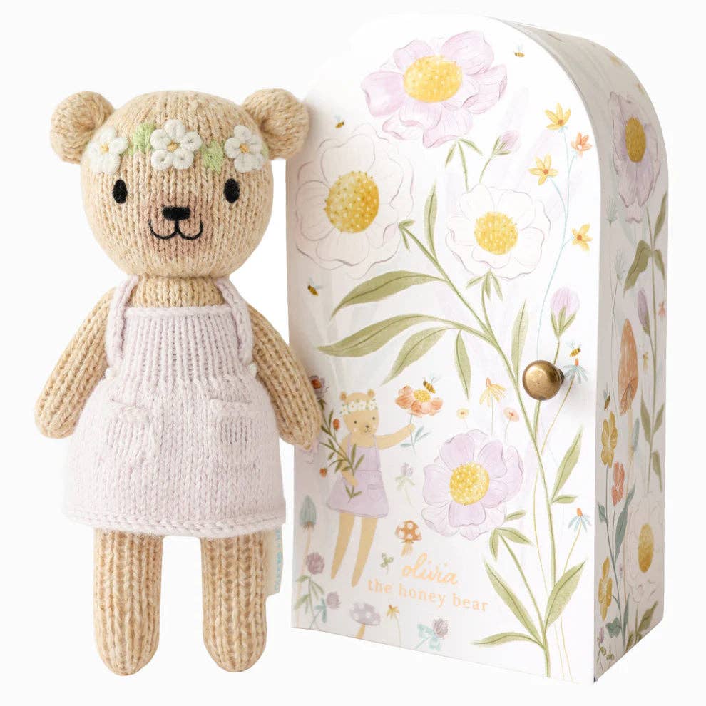 Cuddle+kind - Tiny Collection in a Box - Olivia the Honey Bear