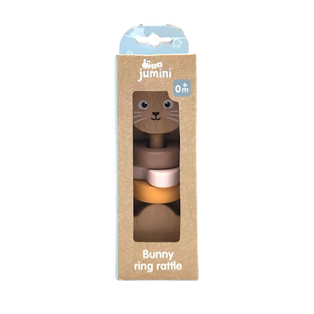 JUMINI Bunny Ring Rattle
