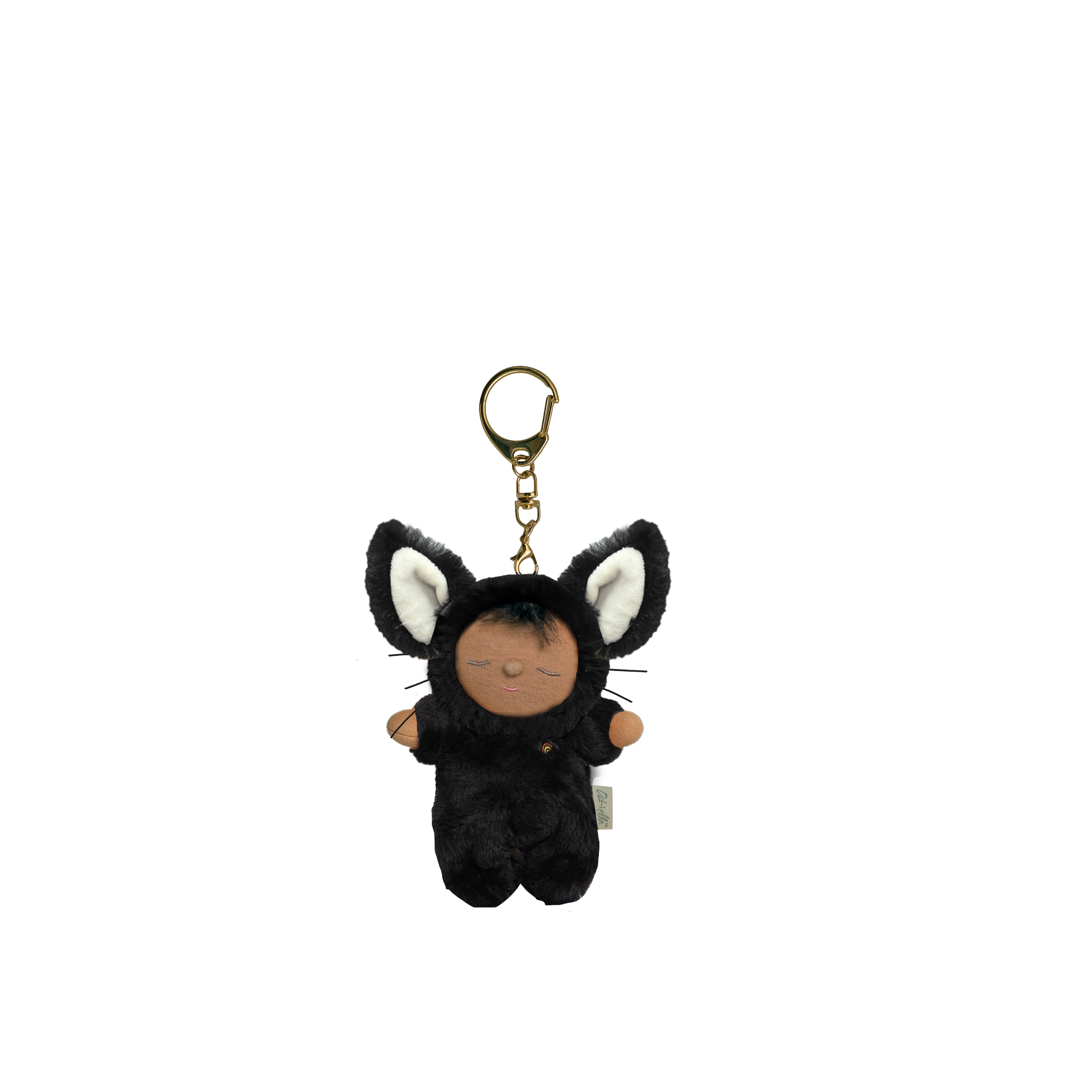 Olli Ella Cozy Bag Charm Cat Nox