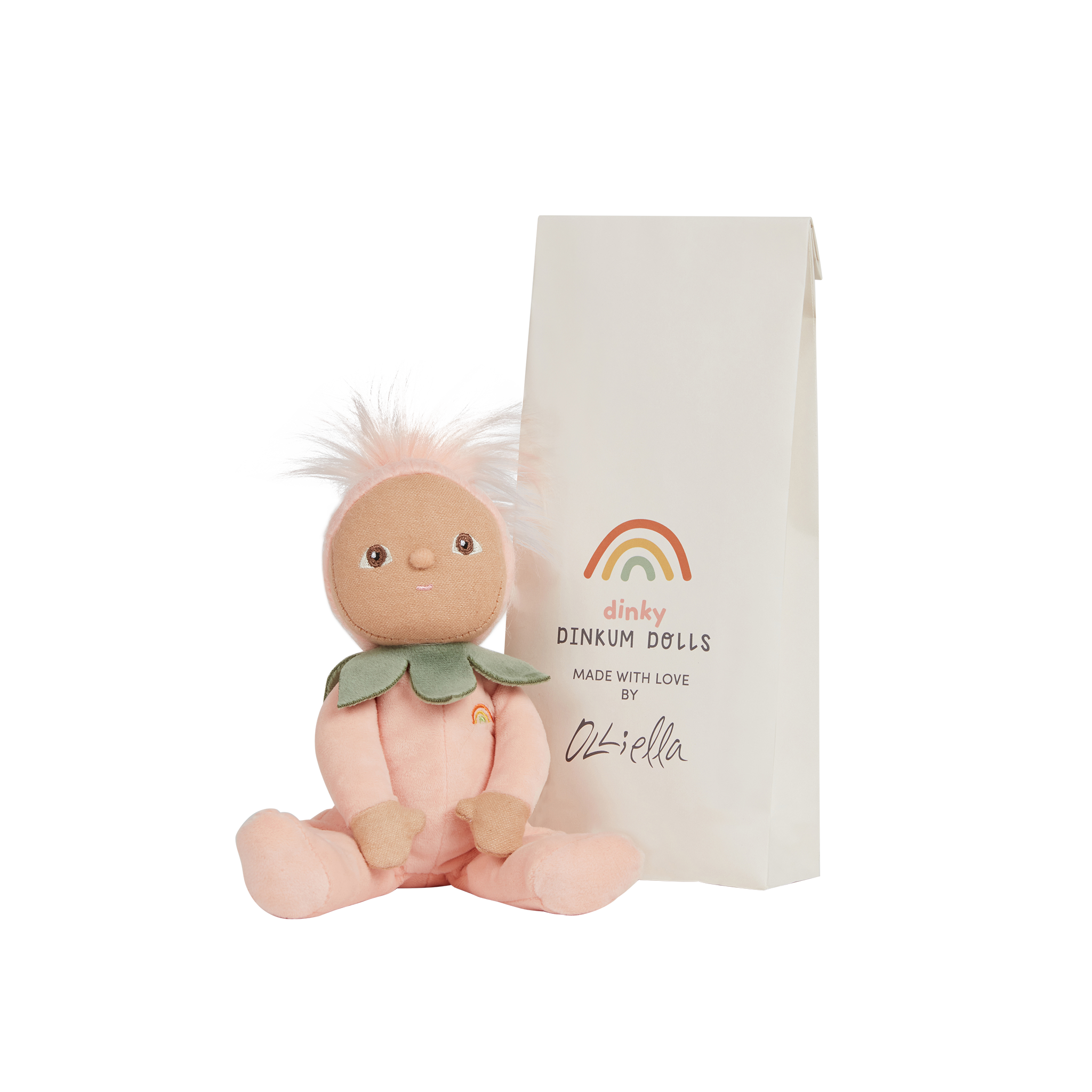 Olli Ella Dinky Dinkums Fruity Cuties - Peggy Peach