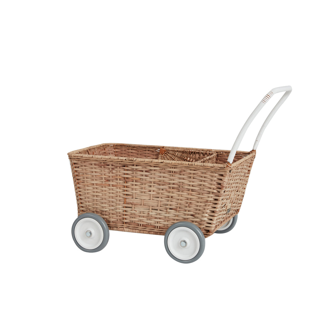 Olli Ella - Rattan Strolley - Natural
