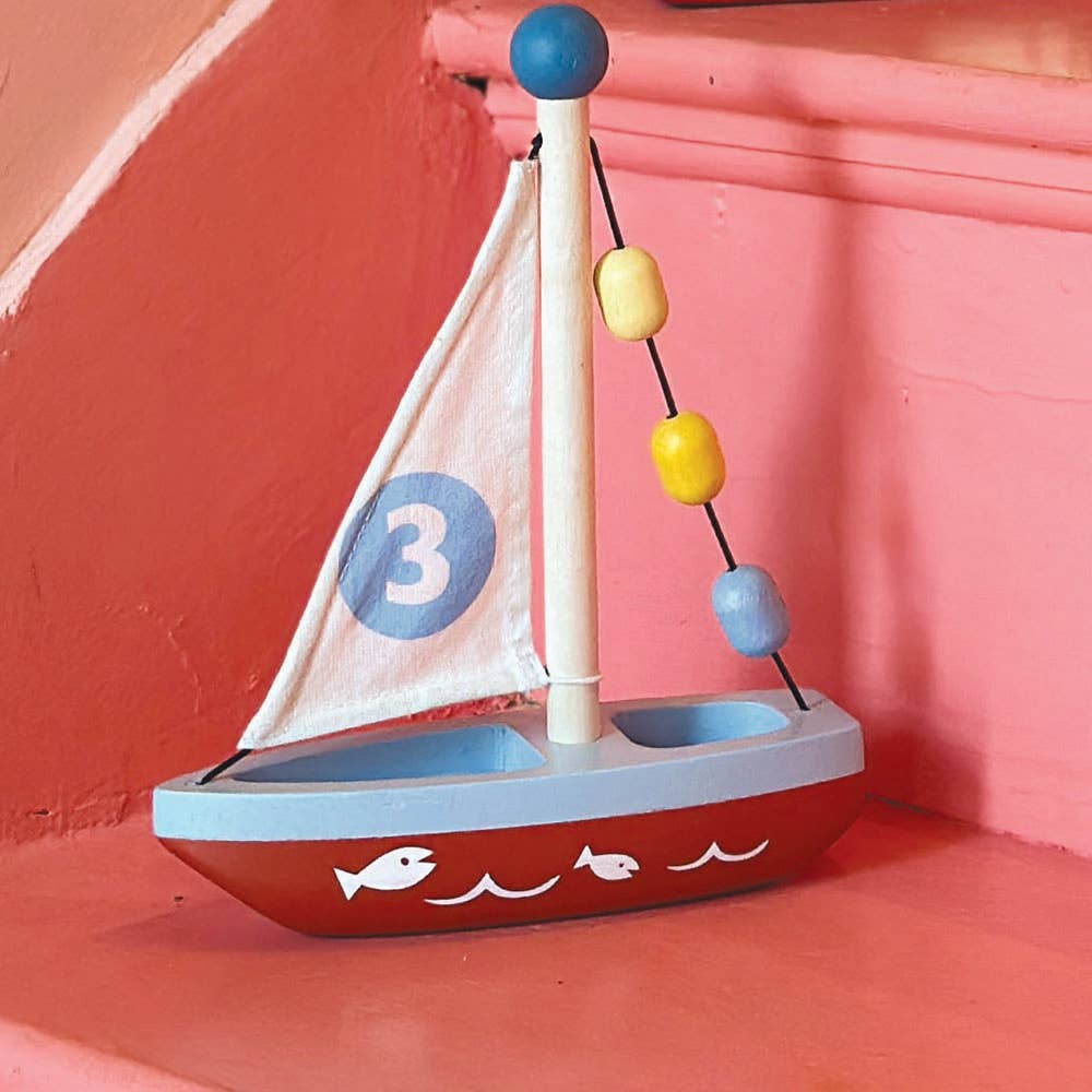 Mentari Wooden Sailing Boat